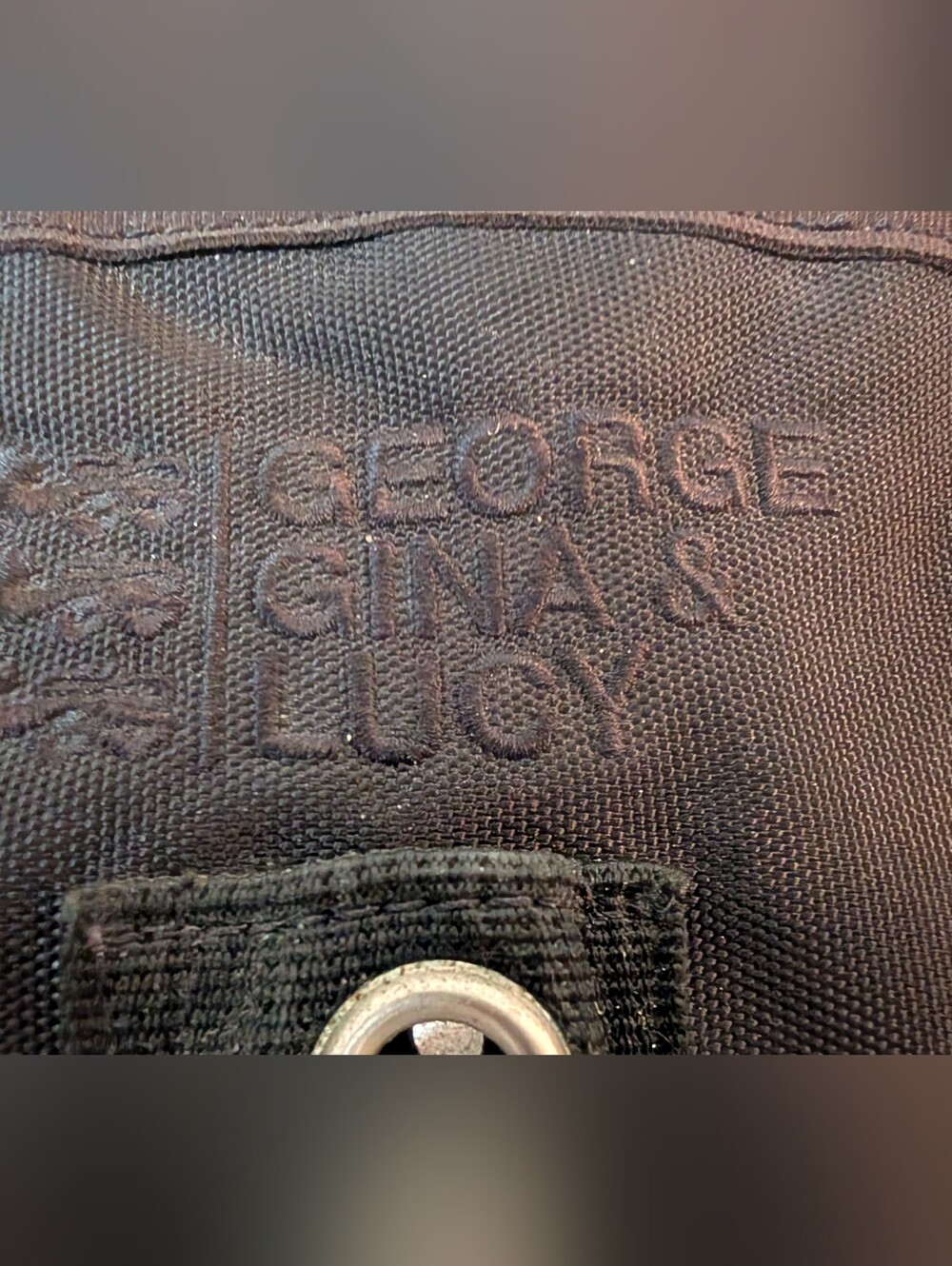 Vintage George Gina & Lucy GGL NewPort Moxie Multipocket Bag Black - Picture 5 of 12